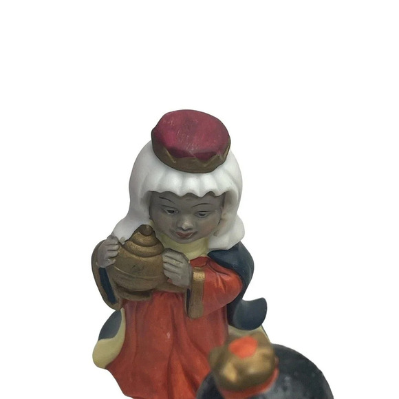 Nativity Christmas Avenue Porcelain 6 Not Complete - Picture 8 of 12